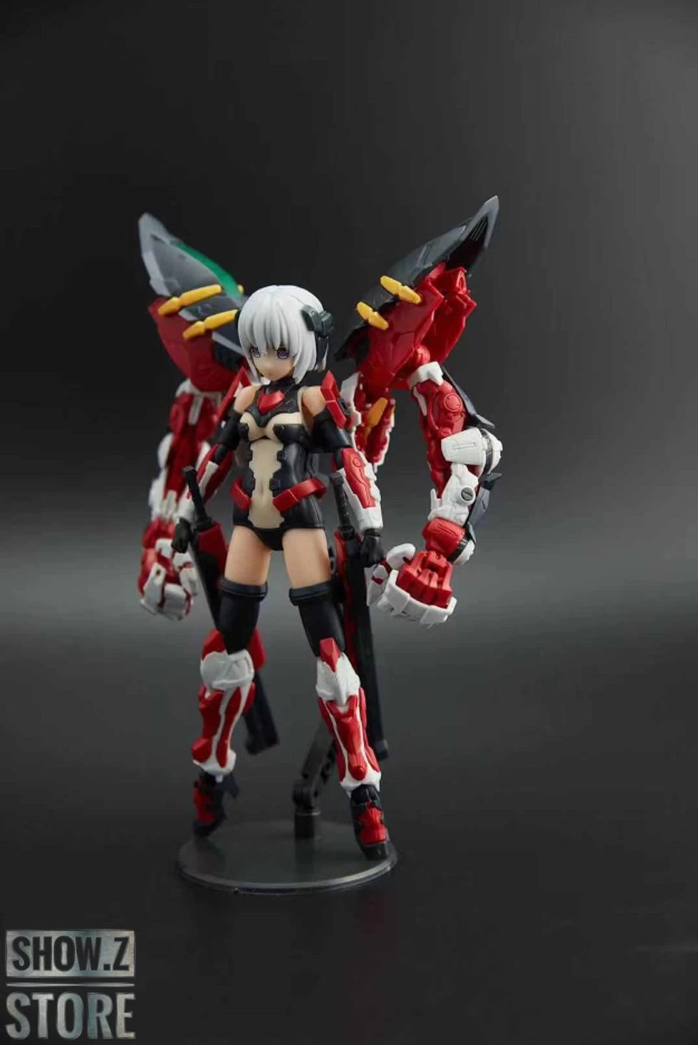 Future Model Weapon Girl-01 1/144 RG MBF-P02 Astray Red Frame & Powered Red & Flight Unit - Image 5