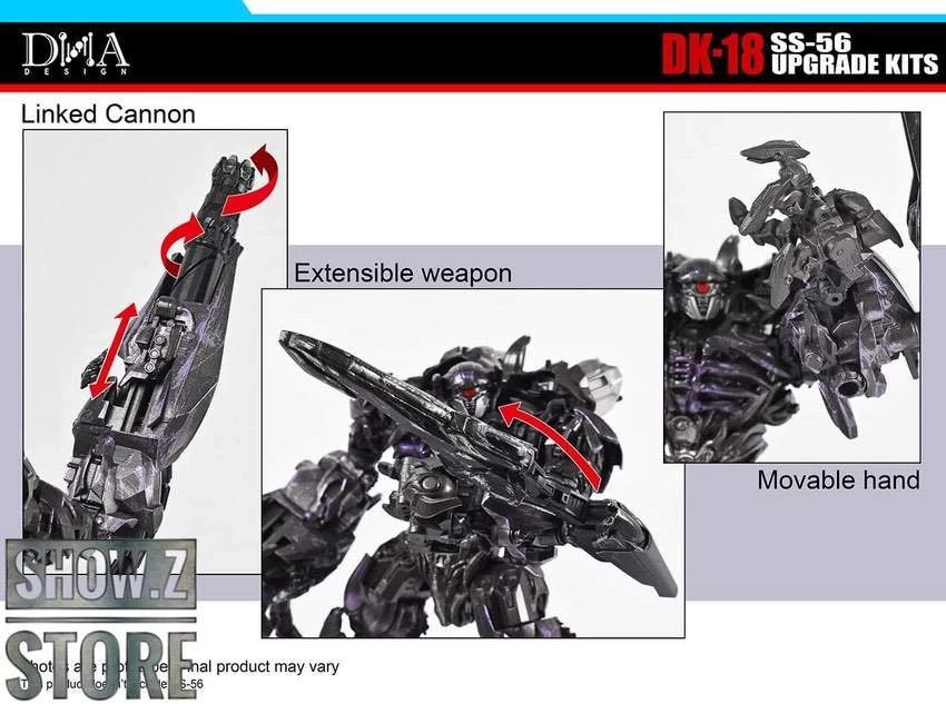 DNA Design DK-18 Upgrade Kit For Studio Series SS-56 Shockwave - Image 4