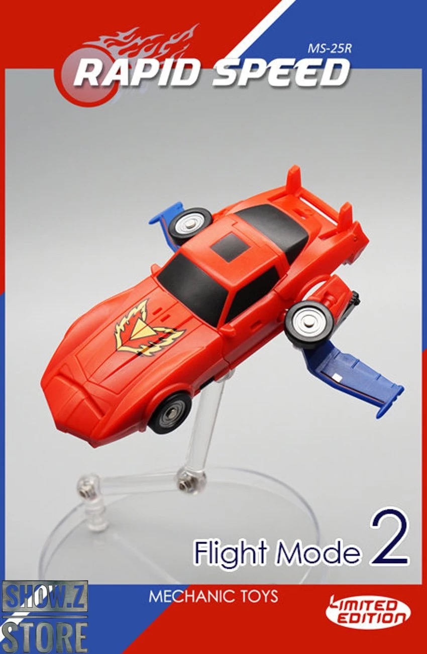 MechFansToys Mech Soul MS-25R Rapid Speed Road Rage Limited Edition - Image 8