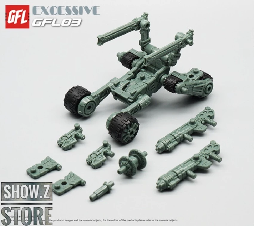 MechFansToys GFL03F & GFL03D Excessive Diaclone Series Power Suit Set Of 2 - Image 3