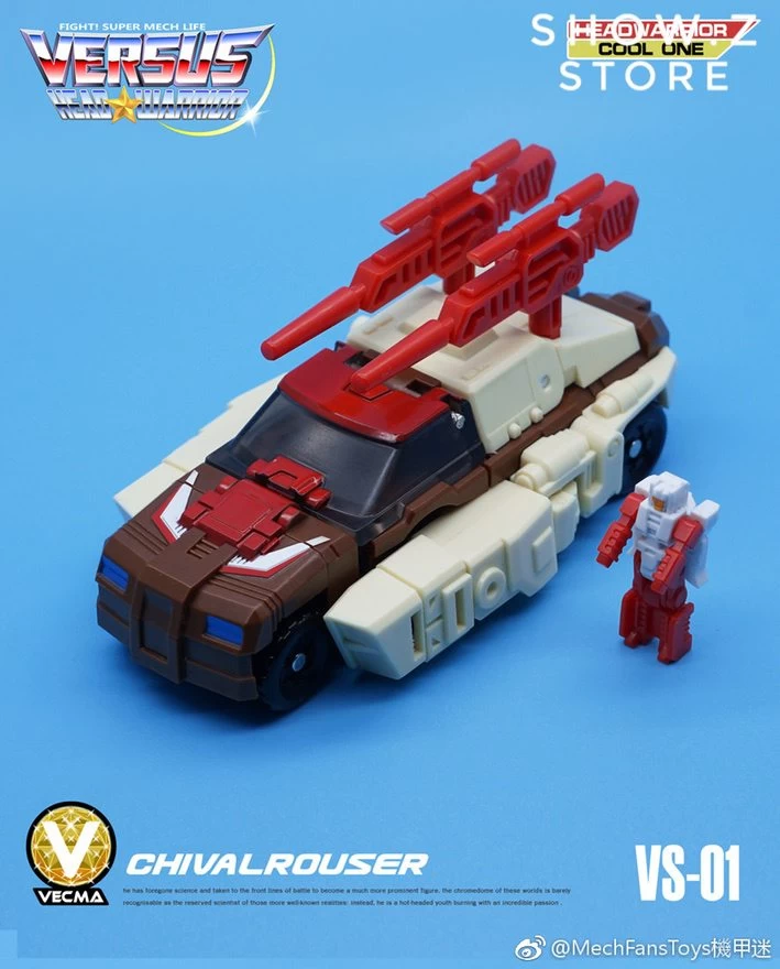 MechFansToys Vecma Toys VS-01 Chivalrouser G1 Chromedome - Image 4