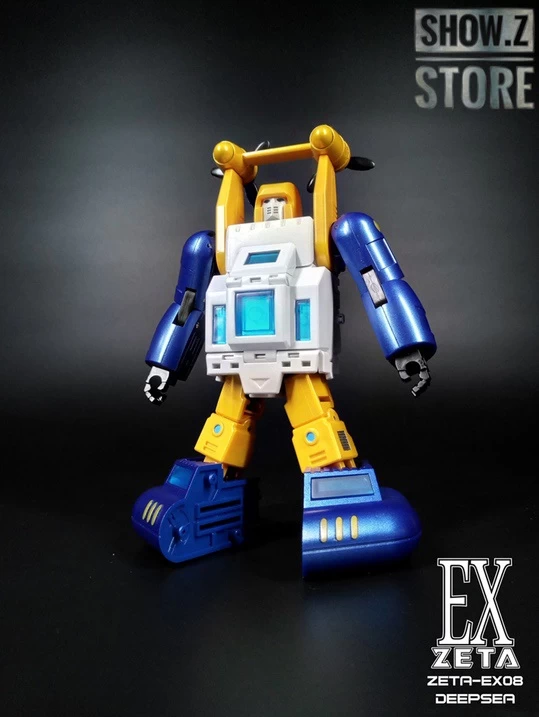 Zeta Toys ZT EX-08 ZETA-EX08 Deepsea Seaspray Metallic Painting Version - Image 4