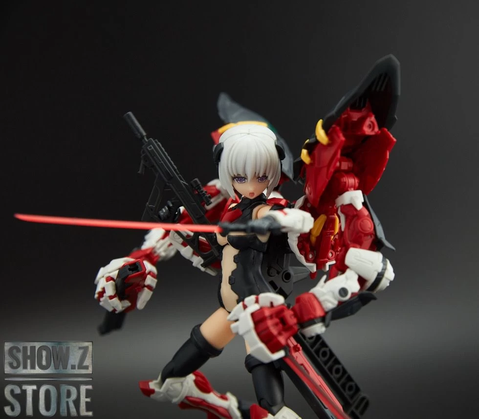 Future Model Weapon Girl-01 1/144 RG MBF-P02 Astray Red Frame & Powered Red & Flight Unit - Image 7
