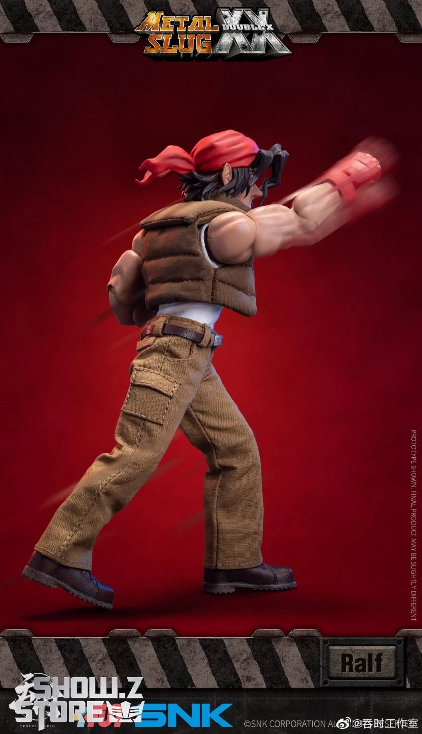 Tunshi Studio 1/12 SNK Licensed Metal Slug 3 Ralf - Image 5