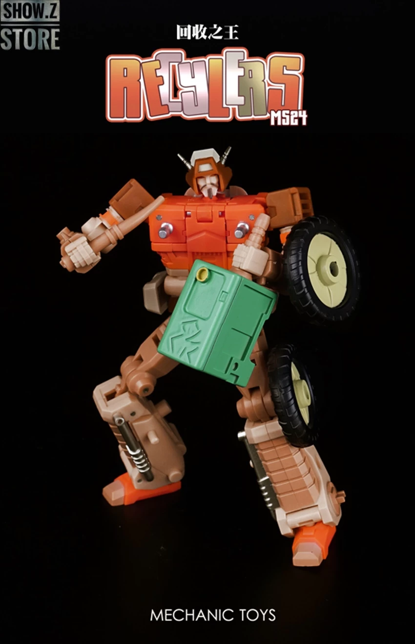 MechFansToys Mechanic Studio MS-24 Garbage Man Wreck-Gar - Image 14