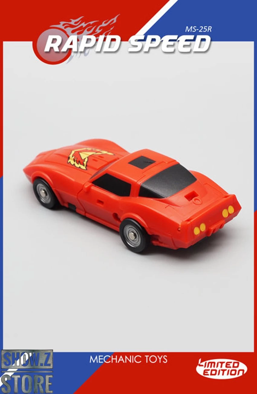 MechFansToys Mech Soul MS-25R Rapid Speed Road Rage Limited Edition - Image 14