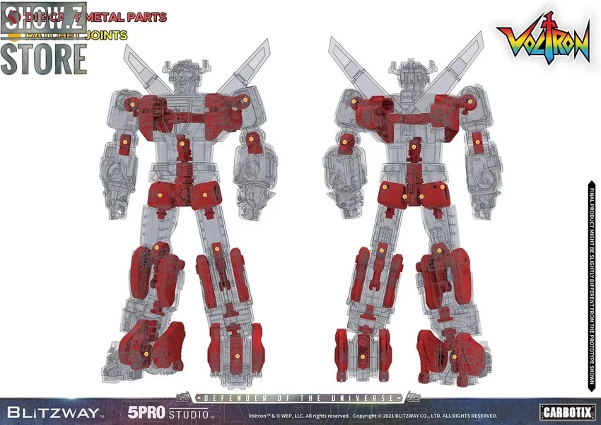 Blitzway X 5PRO Studio Voltron Beast King Golion - Image 2