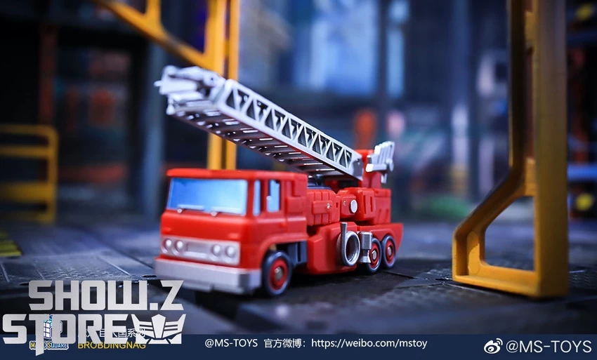 Magic Square MS-B01A Architect Inferno & MS-B02A Fire Extinguisher Grapple Metallic Color Version Set Of 2 - Image 18