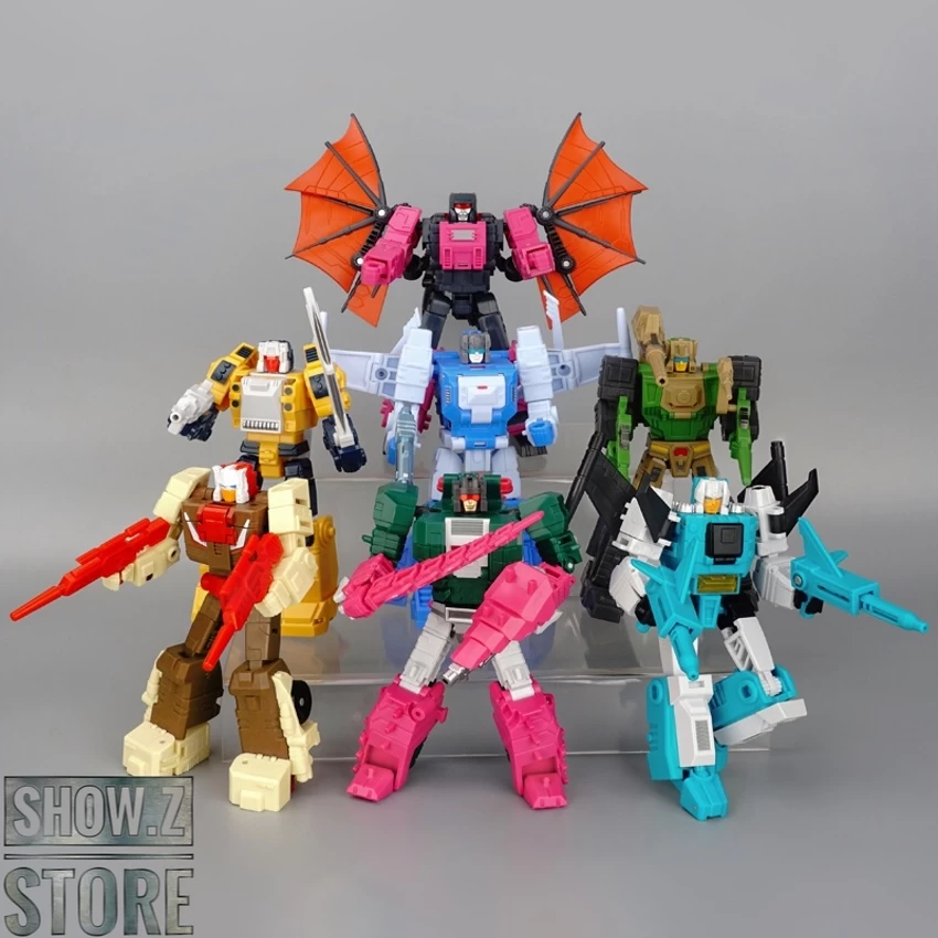 MechFansToys Headmasters Gift Sets Of 7 (VS-01/02/03/04/05/06/07 Chromedome/Weirdwolf/Hardhead/Mindwipe/Skullcrusher/Highbrow/Brainstorm) - Image 10