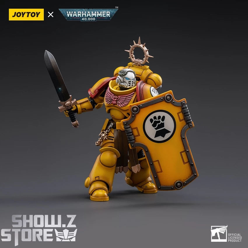 JoyToy Source 1/18 Warhammer 40K Imperial Fists Veteran Brother Thracius - Image 2