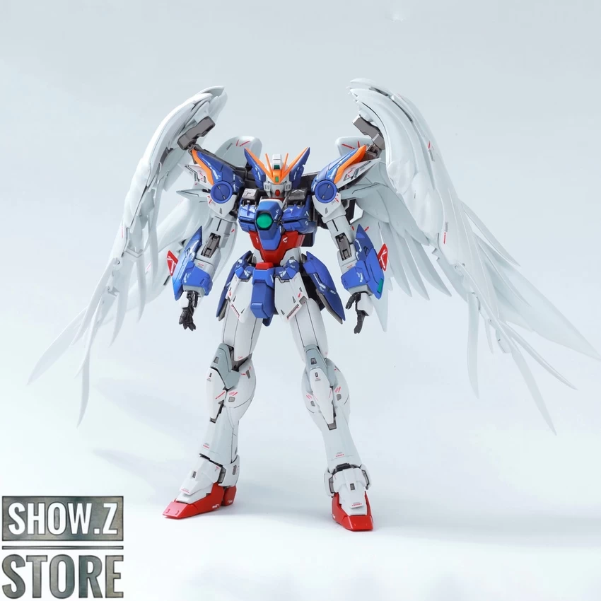 Navigator Toys Pre-Painted & Pre-Assembled Bandai XXXG-00W0 Wing Gundam Zero EW Ver.Ka