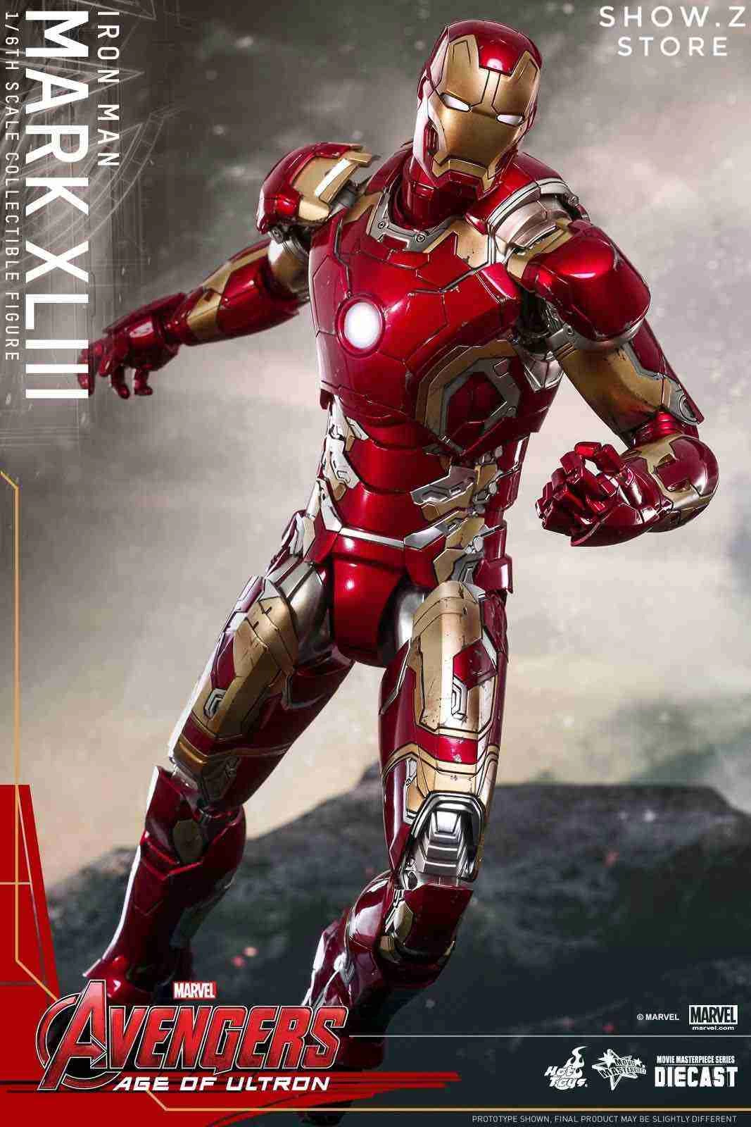 Hot Toys HT 1/6 Iron Man Mark XLIII MK43 MMS278D09 Avengers: Age Of Ultron Collectible Figure - Image 4