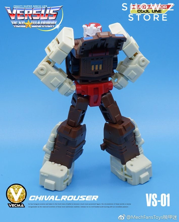 MechFansToys Vecma Toys VS-01 Chivalrouser G1 Chromedome - Image 6