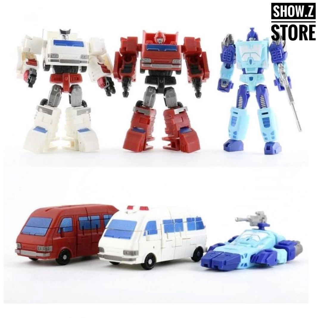 DX9 Toys War In Pocket X01 X02 X03 Campaigners Set Of 3 - Image 2