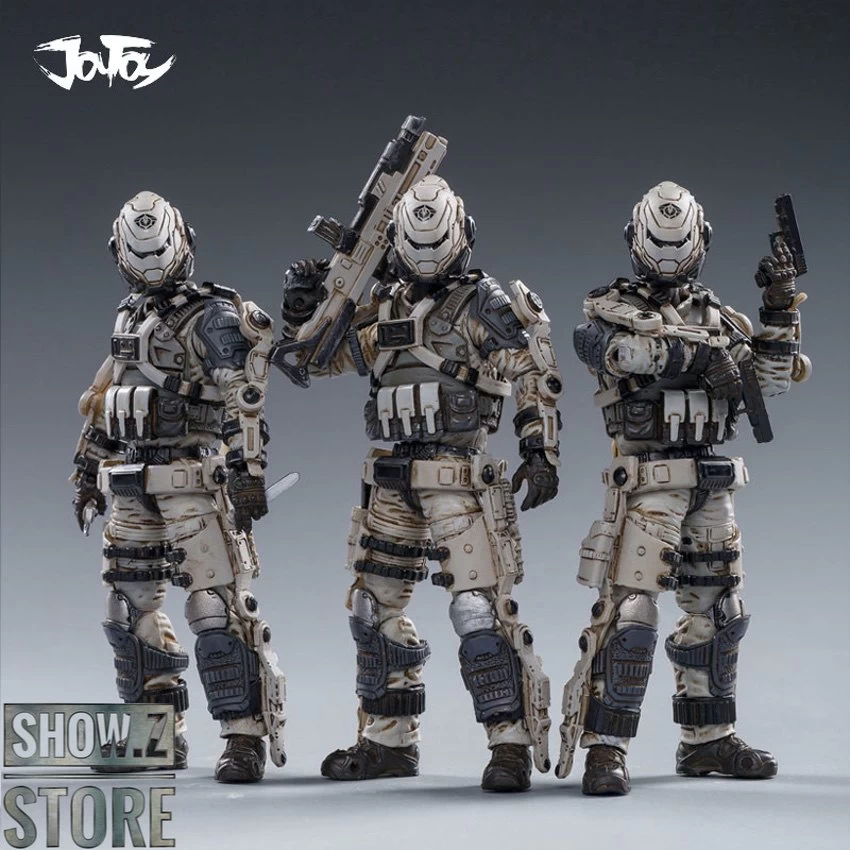 JoyToy Source 1/18 War Stars Free Truism 22nd Legion White Viper Squad & Betty Set Of 4 - Image 3