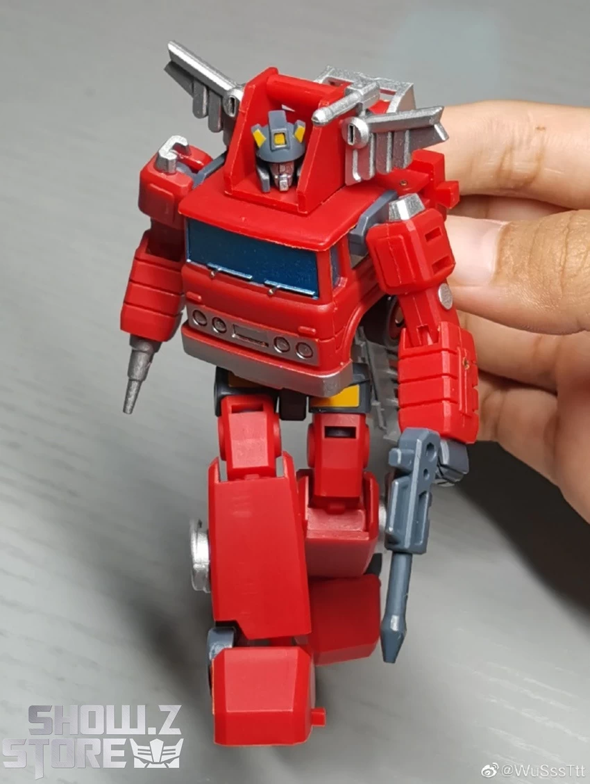 Magic Square MS-B01A Architect Inferno & MS-B02A Fire Extinguisher Grapple Metallic Color Version Set Of 2 - Image 3