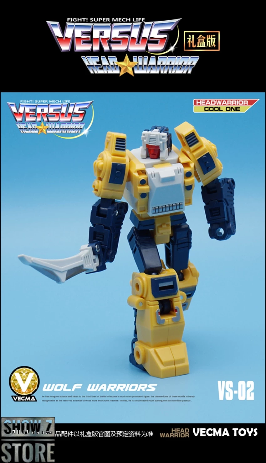 MechFansToys Headmasters Gift Sets Of 7 (VS-01/02/03/04/05/06/07 Chromedome/Weirdwolf/Hardhead/Mindwipe/Skullcrusher/Highbrow/Brainstorm) - Image 13