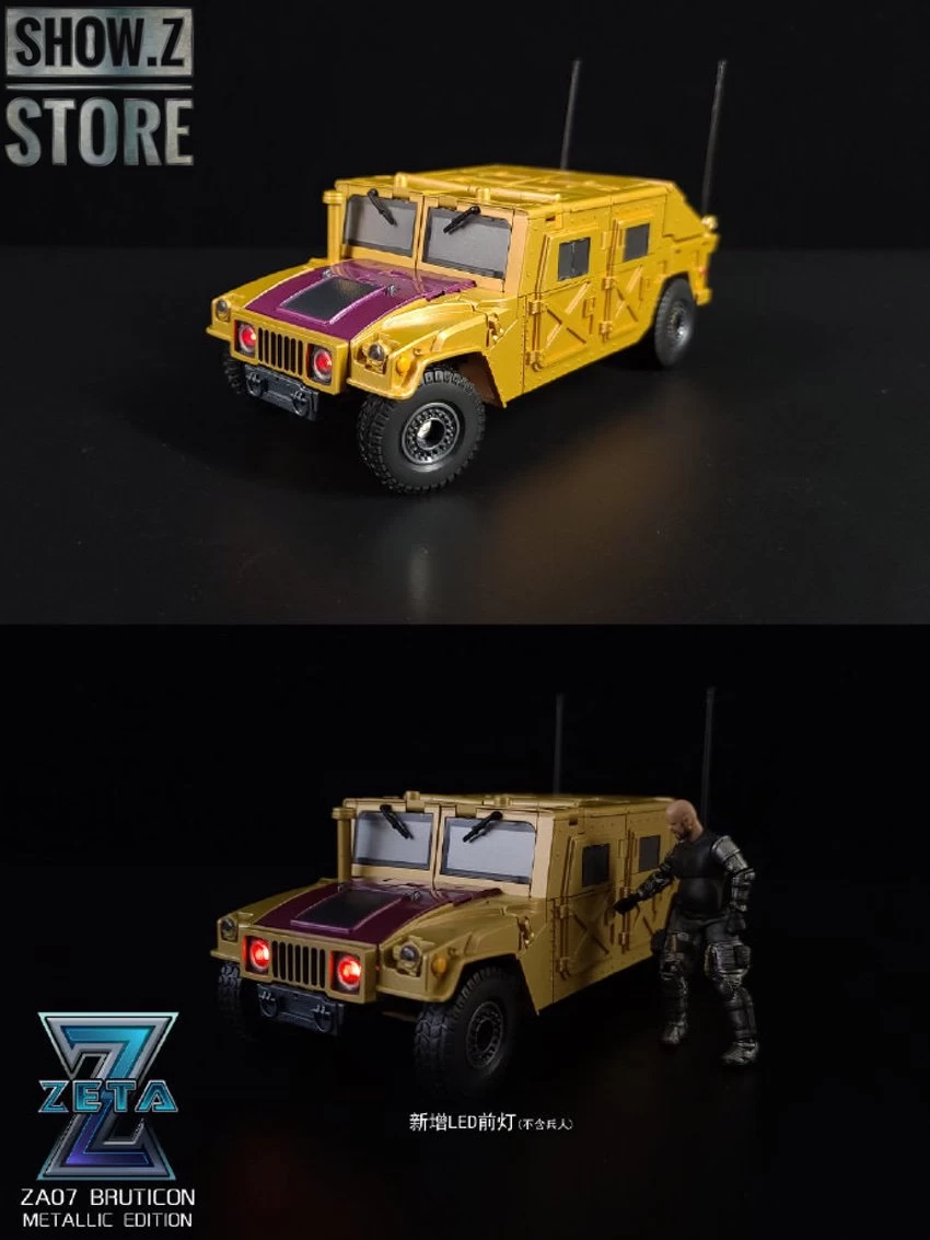 Zeta Toys ZA-07 Bruticon Bruticus Metallic Edition Full Set Of 5 - Image 5
