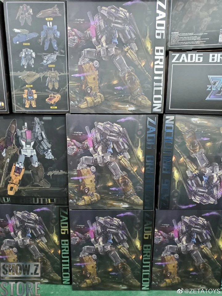 Zeta Toys ZA-06 Bruticus Full Set Of 6 - Image 11