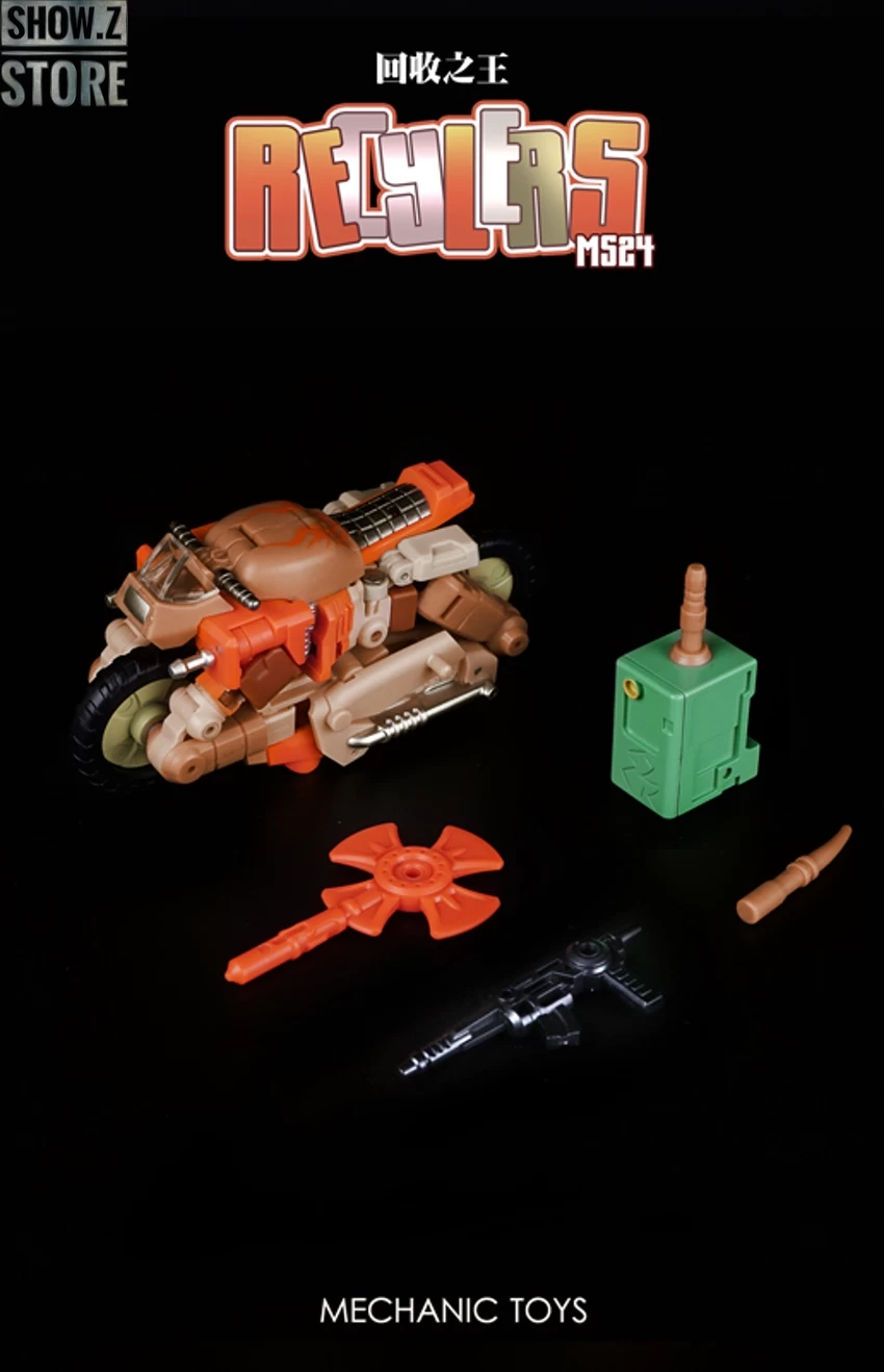 MechFansToys Mechanic Studio MS-24 Garbage Man Wreck-Gar - Image 16