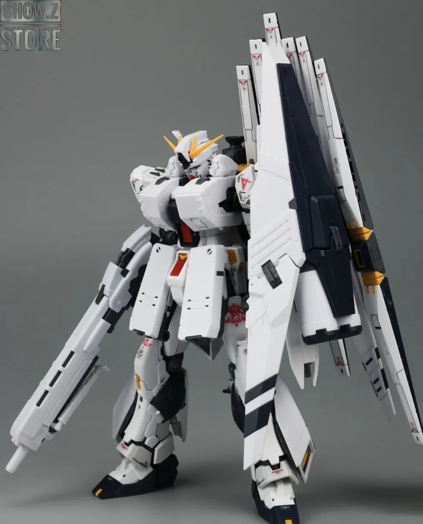Effects Wings 1/144 FA-93HWS Nu Gundam Heavy Weapons System Type Model Kit - Image 3