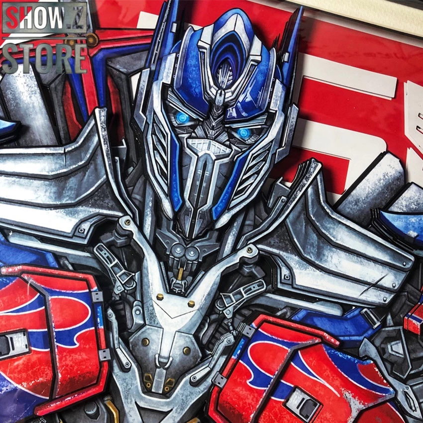 ChenFu Studio Transformers: Age Of Extinction Optimus Prime 3D Wall Art Decoration Picture - Image 3