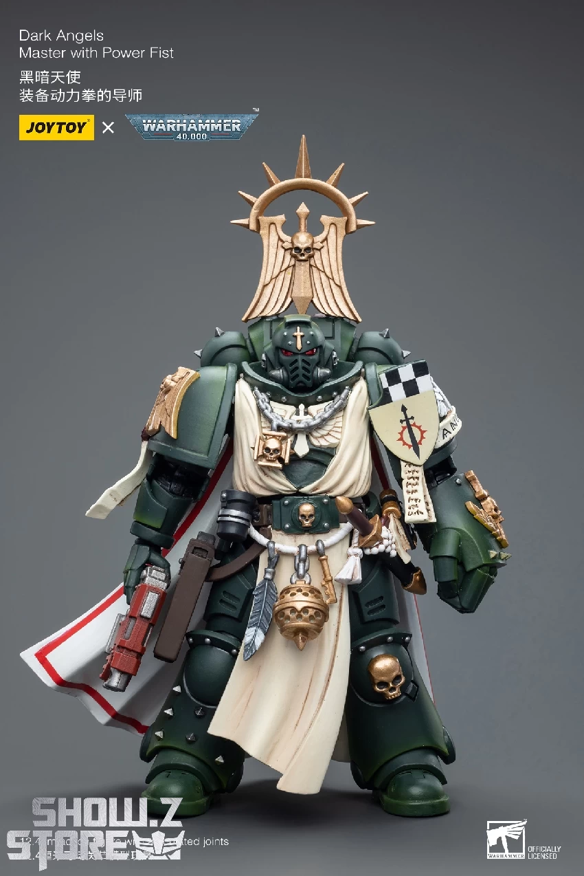 JoyToy Source 1/18 Warhammer 40K Dark Angels Master With Power Fist - Image 3