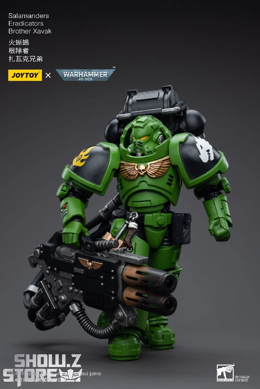JoyToy Source 1/18 Warhammer 40K Salamanders Eradicators Brother Xavak - Image 4