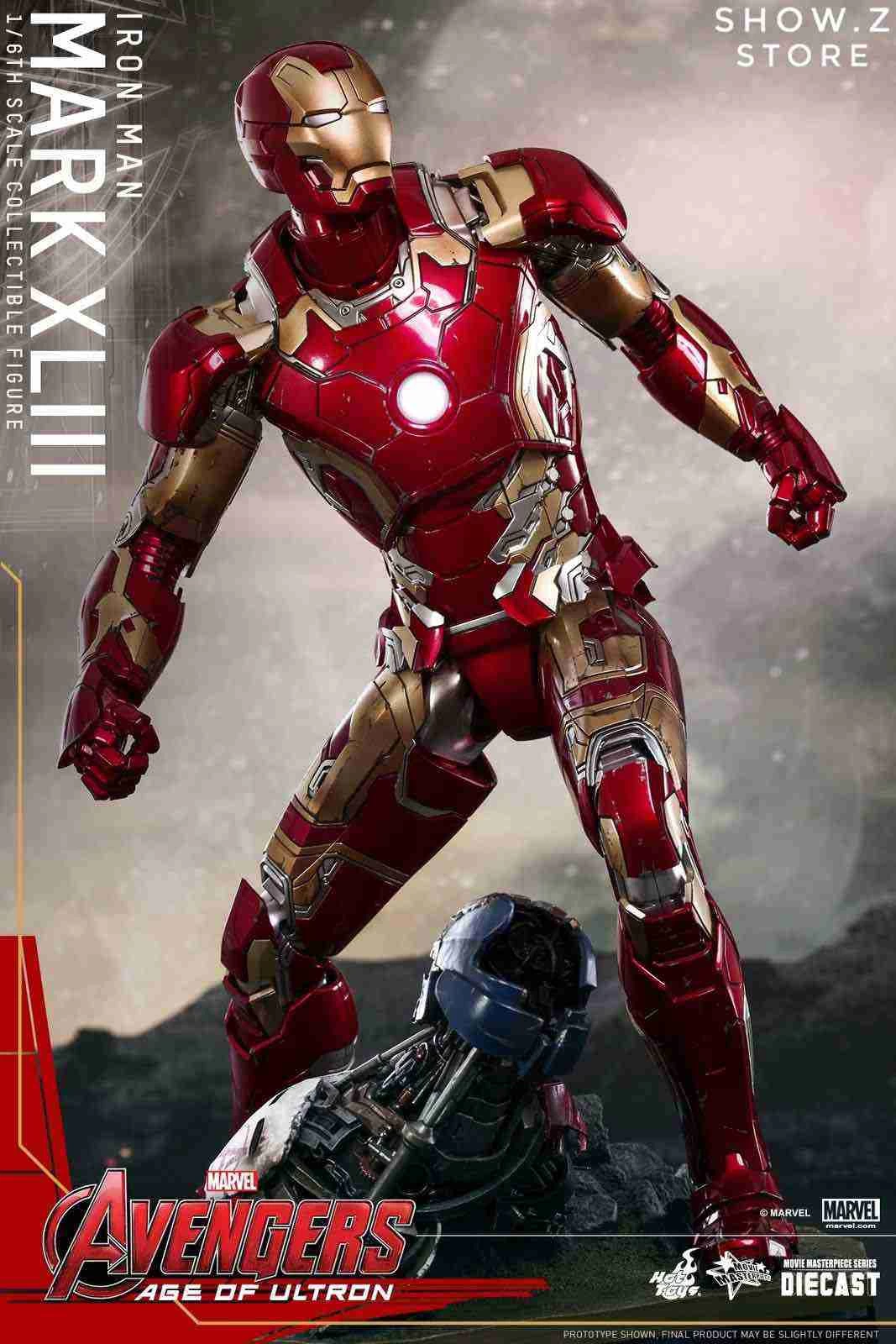 Hot Toys HT 1/6 Iron Man Mark XLIII MK43 MMS278D09 Avengers: Age Of Ultron Collectible Figure - Image 5