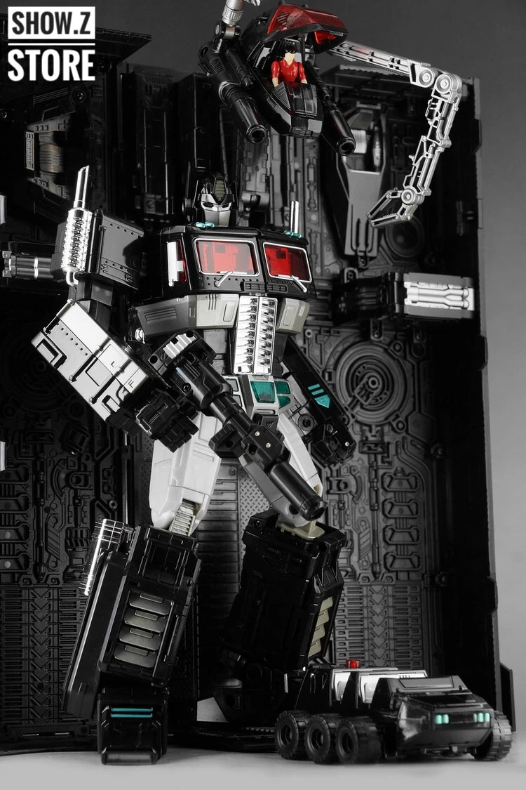 4th Party MP-10B Optimus Prime Black Version Figure & TrailerĀ - Image 11