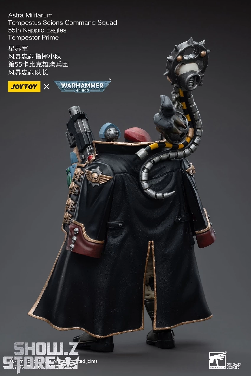 JoyToy Source 1/18 Warhammer 40K Astra Militarum Tempestus Scions Command Squad 55th Kappic Eagles Tempestor Prime - Image 10