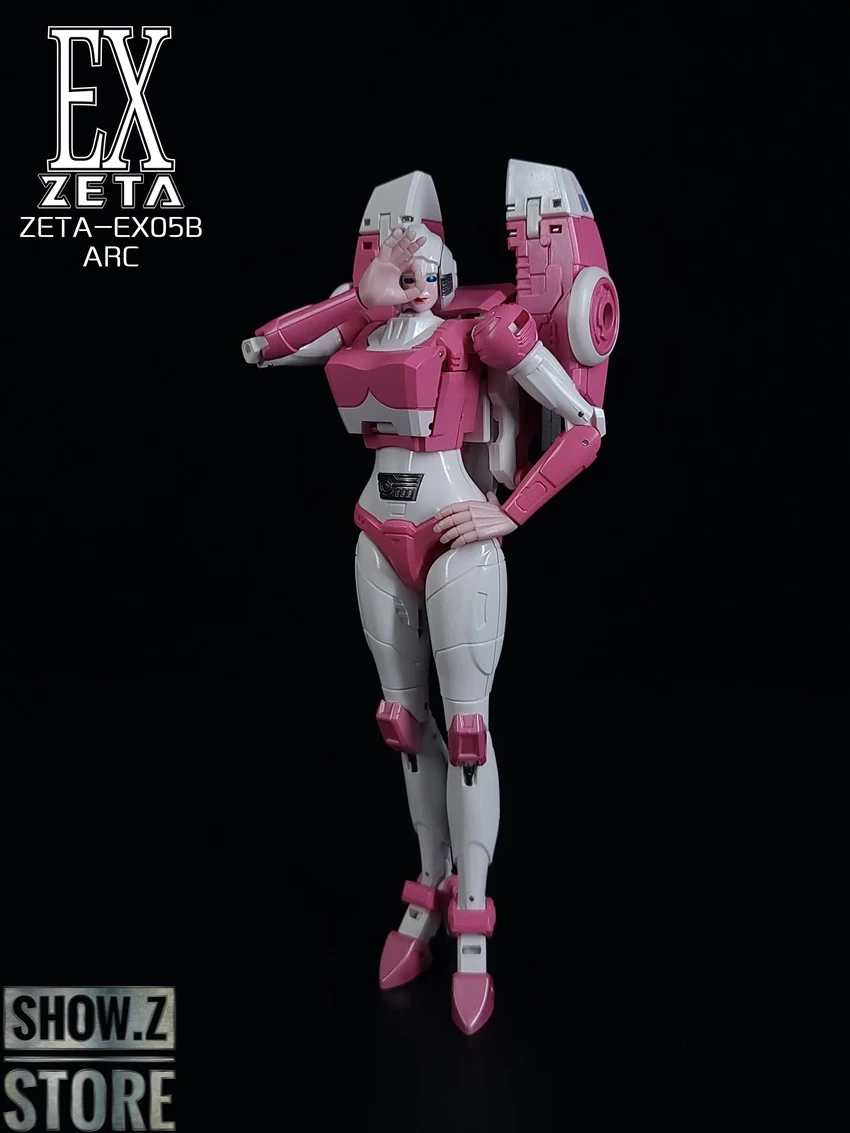 Zeta Toys EX-05B Arc Arcee Cartoon Color Version - Image 5