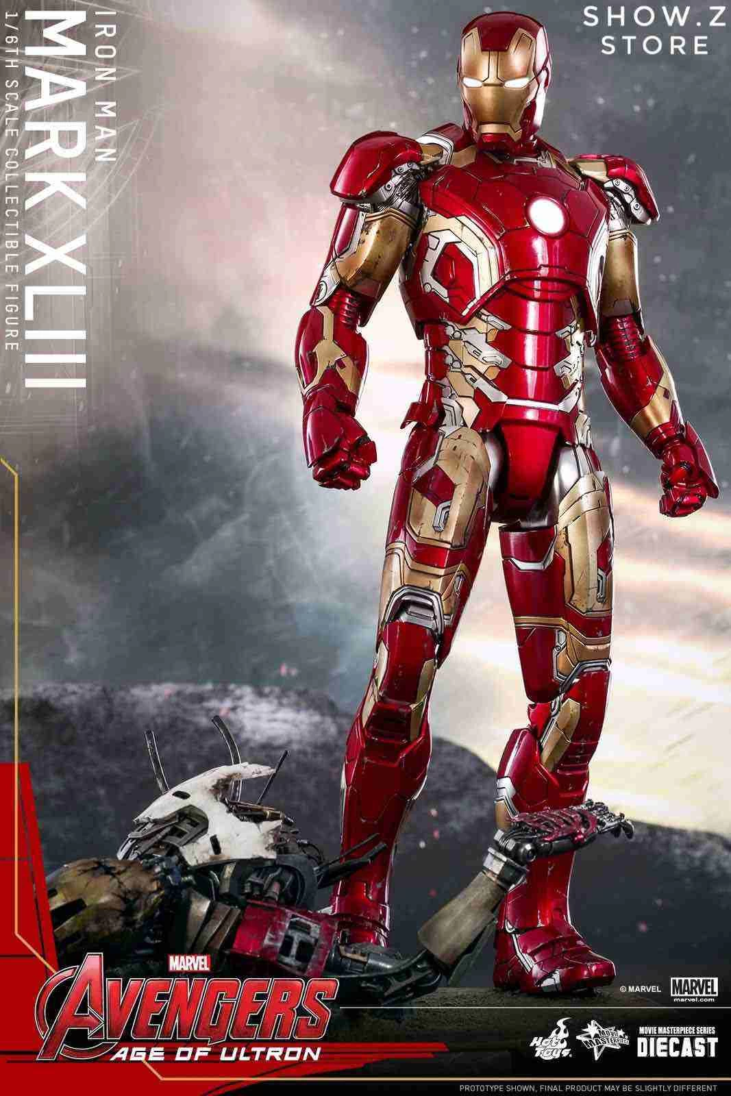 Hot Toys HT 1/6 Iron Man Mark XLIII MK43 MMS278D09 Avengers: Age Of Ultron Collectible Figure - Image 8