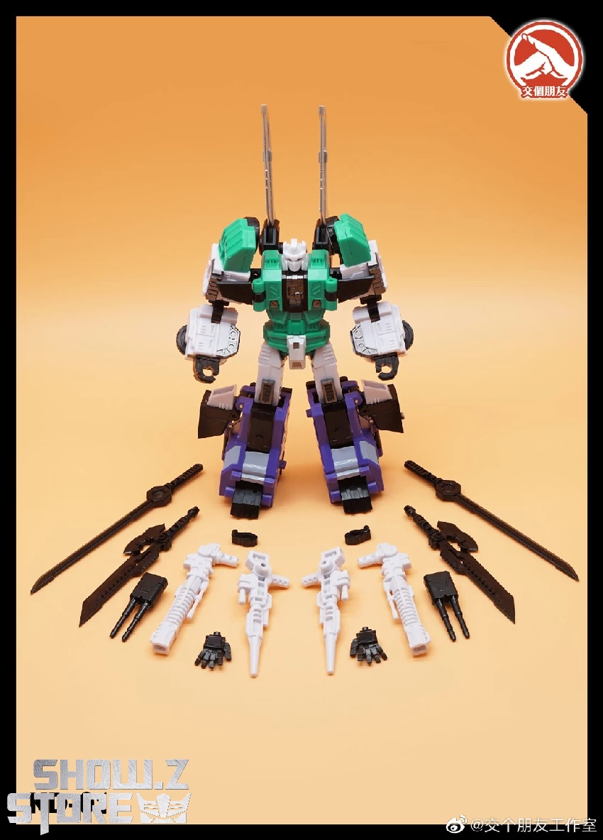 Make Friends Studio KD-01 Six-faced Mechanical Beast Sixshot - Image 9