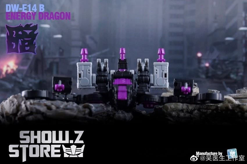 Dr.Wu DW-E14B Energy Dragon Trypticon Dark Version - Image 2