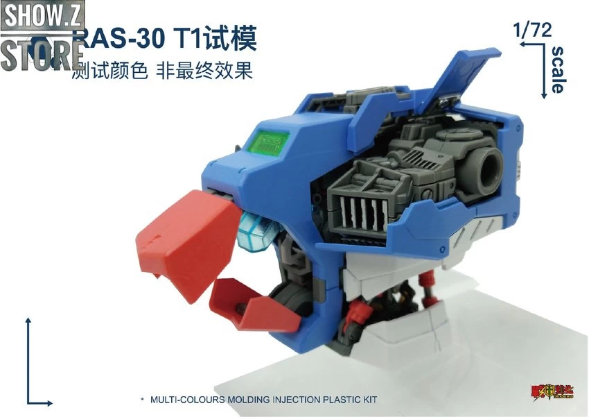 Rodams 1/72 RAS-30 RX-78GP03S Gundam Clear Version Model Kit - Image 7