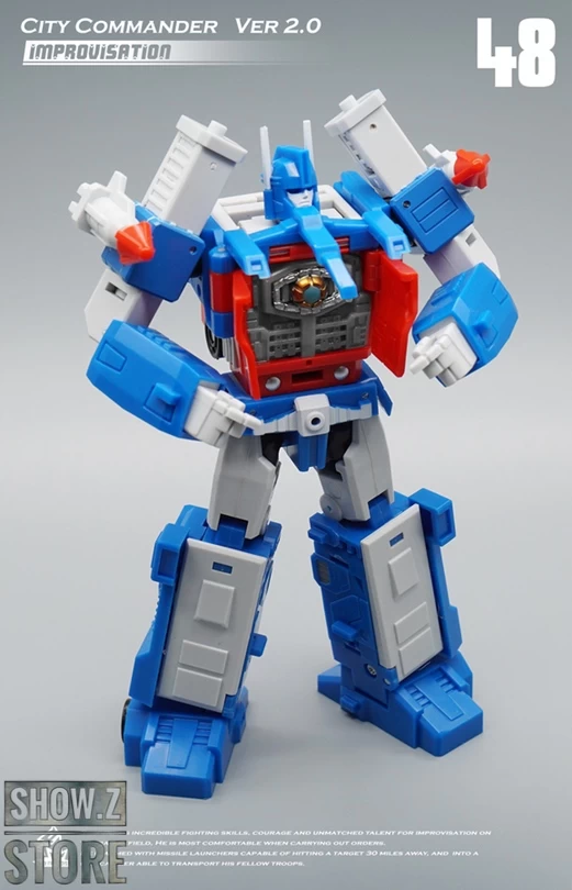 MechFansToys MF48 City Commander Ultra Magnus Version 2.0 Improvisation - Image 19