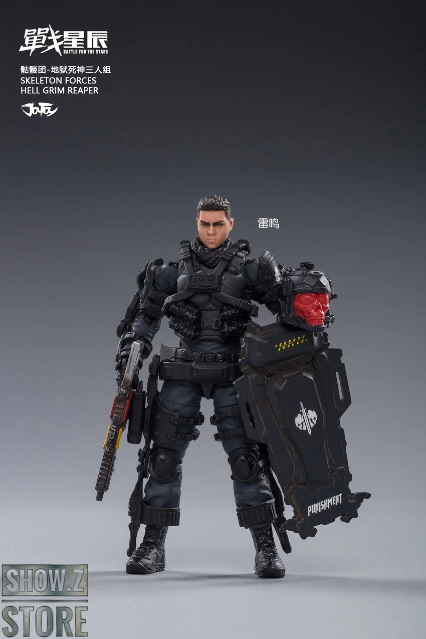 JoyToy Source 1/18 Hardcore Coldplay Skeleton Forces Hell Grim Reaper & Selena Set Of 4 - Image 15