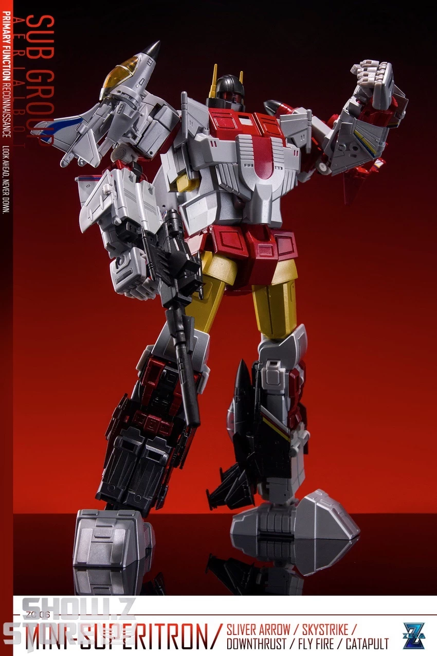 Zeta Toys ZC-06 Mini Superitron Superion Metallic Edition - Image 3