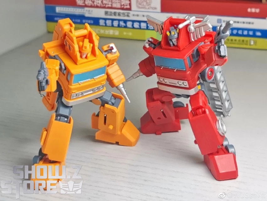 Magic Square MS-B01A Architect Inferno & MS-B02A Fire Extinguisher Grapple Metallic Color Version Set Of 2 - Image 6