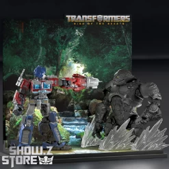 Bloks Transformers: Rise Of The Beasts Optimus Prime & Optimus Primal Robot Mode & Optimus Primal Beast Mode Model