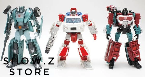 Takara TOMY Deluxe Autobots Warriors Ratchet Kup Perceptor Set Of 3 Asia Exclusive - Image 4