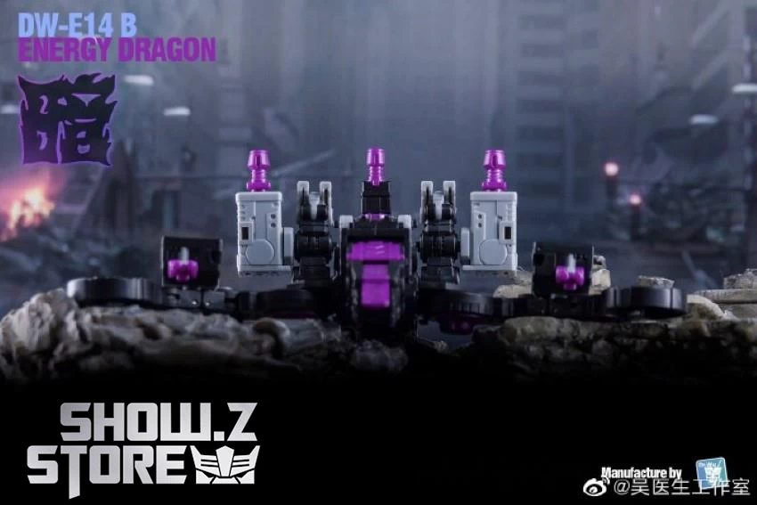 Dr.Wu DW-E14B Energy Dragon Trypticon Dark Version - Image 3