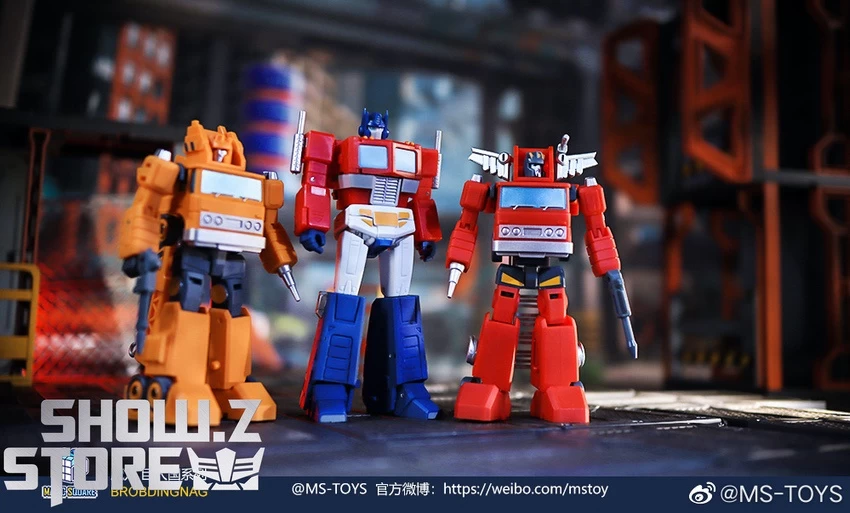 Magic Square MS-B01A Architect Inferno & MS-B02A Fire Extinguisher Grapple Metallic Color Version Set Of 2 - Image 13