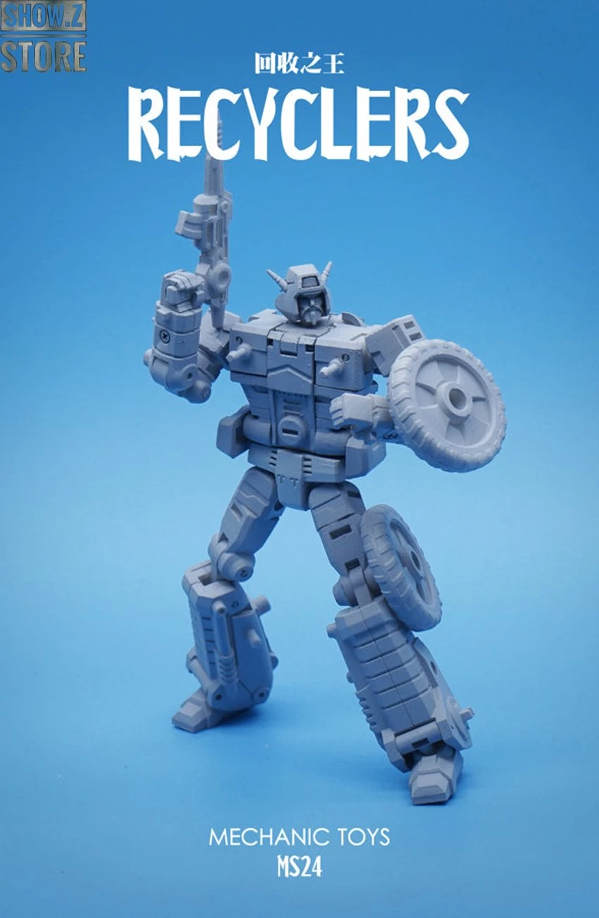 MechFansToys Mechanic Studio MS-24 Garbage Man Wreck-Gar - Image 20