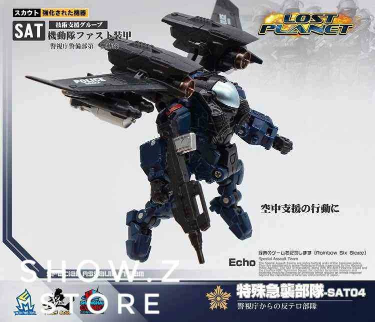 MechFansToys Mechanic Soul Diaclone SAT-04 & SAT-05 Set Of 2 - Image 4