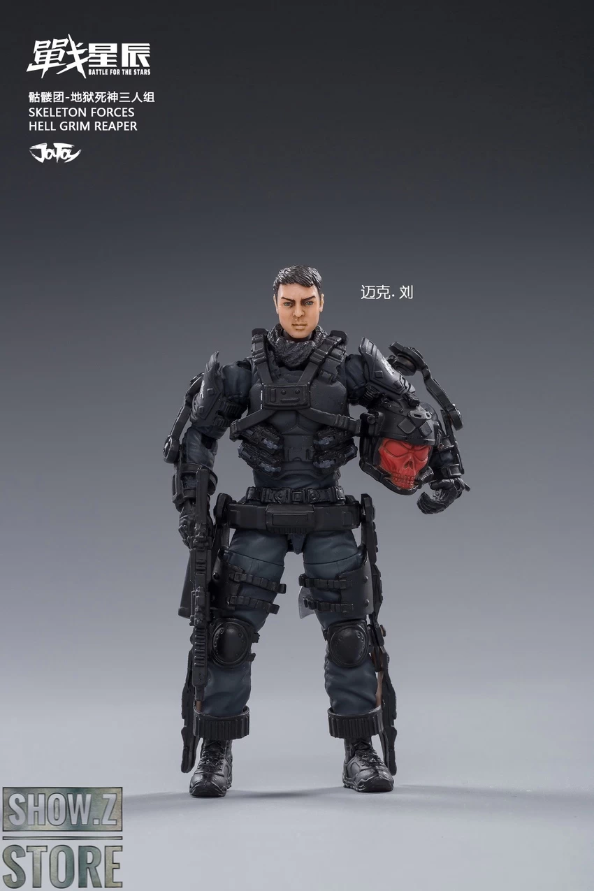 JoyToy Source 1/18 Hardcore Coldplay Skeleton Forces Hell Grim Reaper & Selena Set Of 4 - Image 17