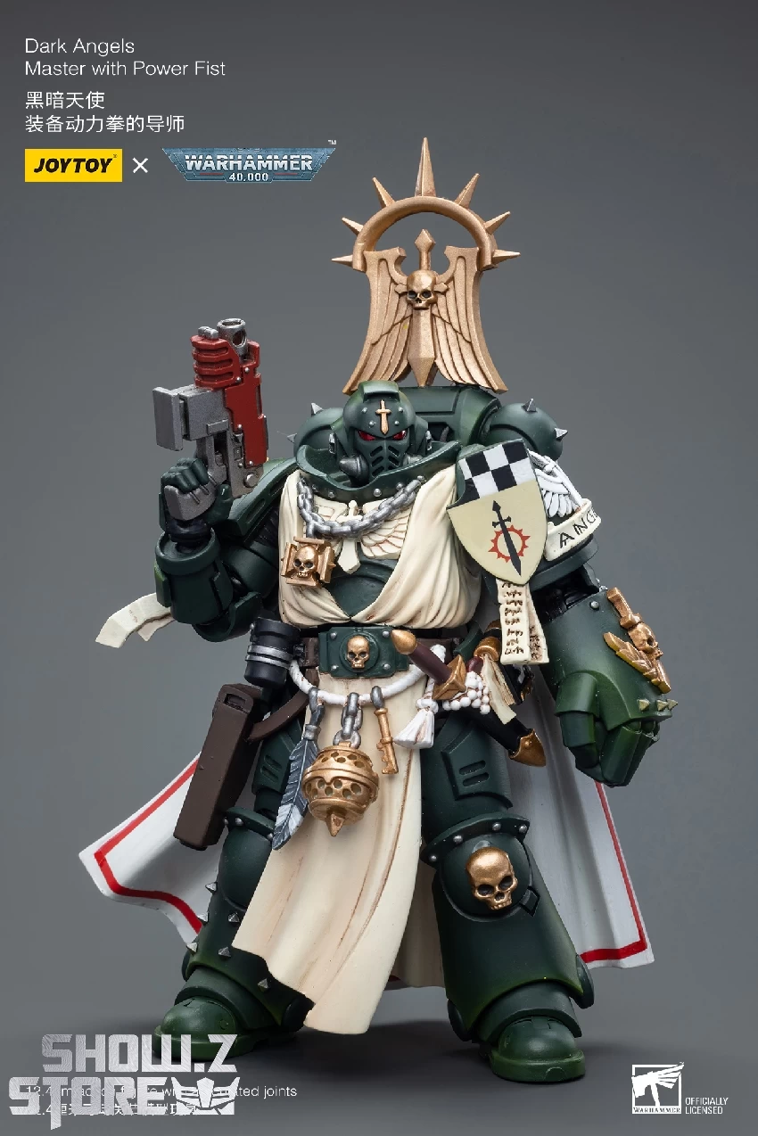 JoyToy Source 1/18 Warhammer 40K Dark Angels Master With Power Fist - Image 9