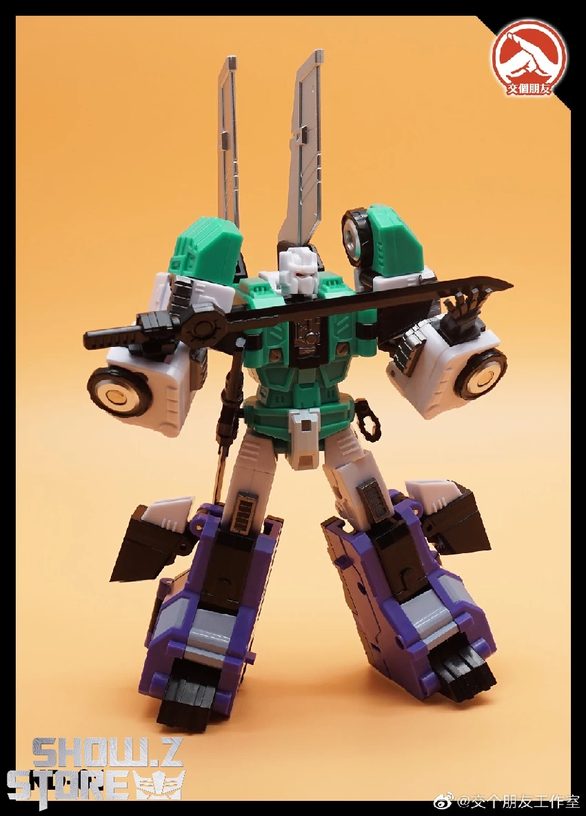 Make Friends Studio KD-01 Six-faced Mechanical Beast Sixshot - Image 17