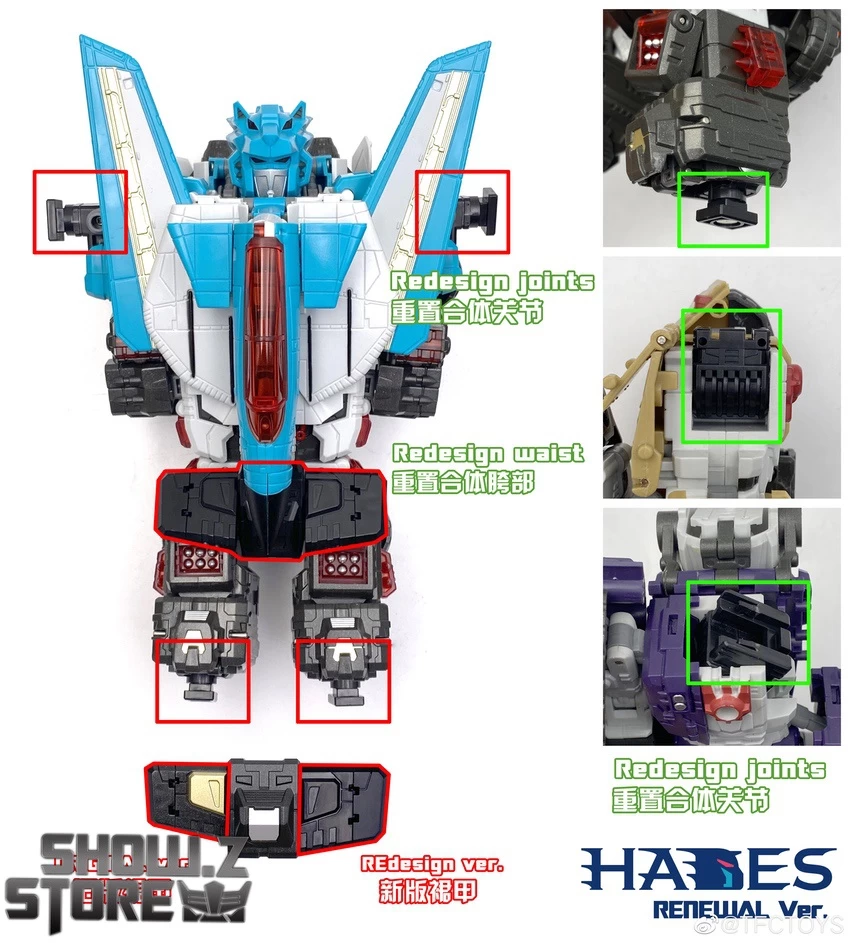 TFC Toys Hades Liokaiser Set Of 6 Figures Renewal Version - Image 5
